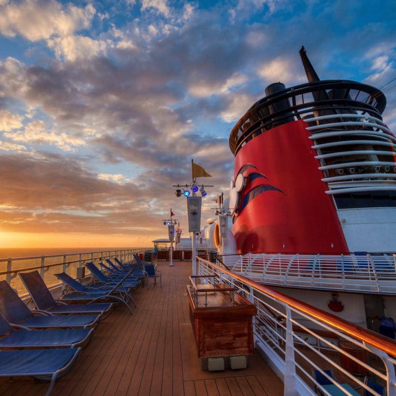 Cruise at sunset