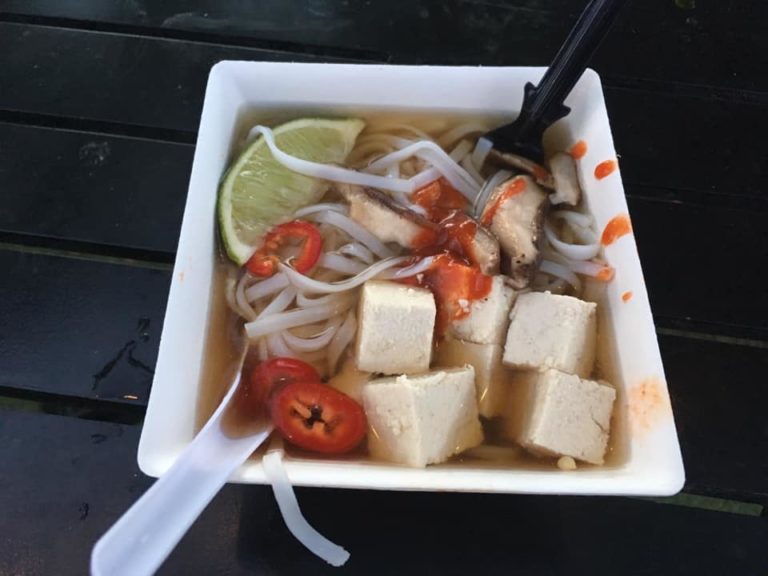 Tofu Pho at Epcot Food & Wine Festival