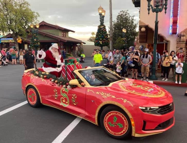 Parade with Santa