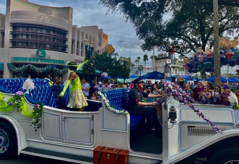 Disney Parade with Tiana